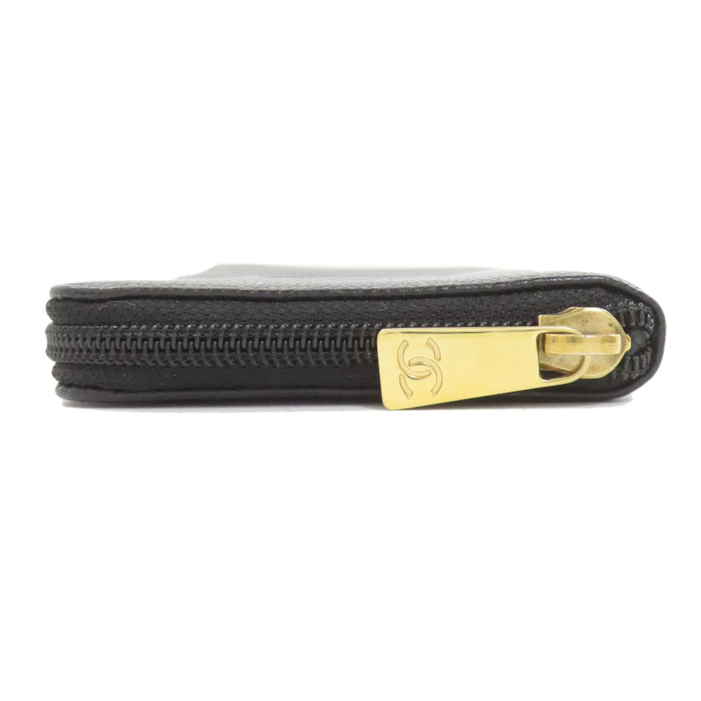CHANEL Authentic Black Logo Wallet - Picture 3 of 16